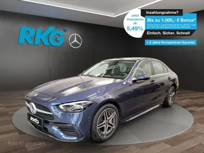 Gebraucht Mercedes C180 AMG 170 PS (125 kW) 2025 Blau Limousine
