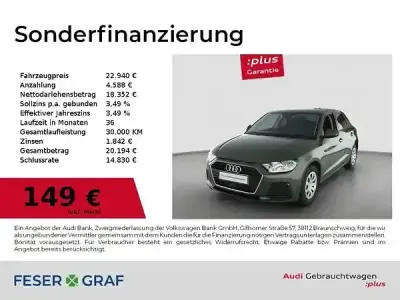 Gebraucht Audi A1 Sport 116 PS (85 kW) 2025 Distriktgrün metallic SUV