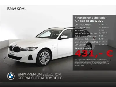 Gebraucht BMW 320e Shadowline 272 PS (200 kW) 2022 Weiss Kombi