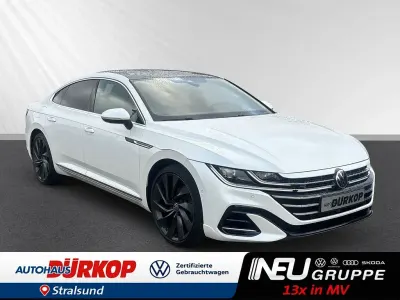 Gebraucht VW Arteon R-line 200 PS (147 kW) 2021 Weiß Limousine