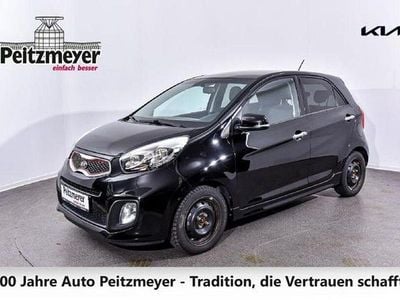 Gebraucht Kia Picanto Platinum Edition 86 PS (63 kW) 2015 Schwarz Kleinwagen