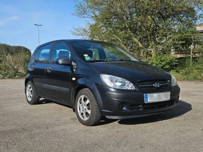 Gebraucht Hyundai Getz 97 PS (71 kW) 2009 Schwarz Kleinwagen