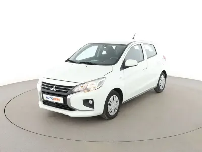 Gebraucht Mitsubishi Space Star Basis 71 PS (52 kW) 2020 Weiß Kleinwagen