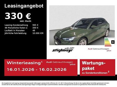 Distriktgrün metallic Gebraucht 2025 Audi A3 Limousine | 38.620 € (Fairer Preis)