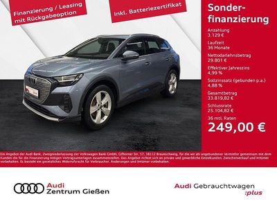 Blau Gebraucht 2023 Audi Q4 e-tron Sport SUV | 32.930 € (Guter Preis)
