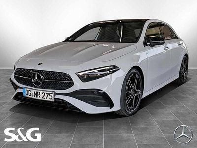 Unilack polarweiß Gebraucht 2025 Mercedes A200 AMG Limousine | 34.998 € (Fairer Preis)