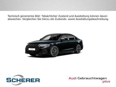 Mythosschwarz metallic Gebraucht 2022 Audi A8 Sport Limousine | 59.999 € (Fairer Preis)
