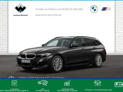 Gebraucht BMW 320e Sport Line 163 PS (119 kW) 2023 Saphirschwarz Kombi
