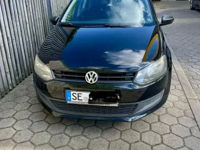 Gebraucht VW Polo Trendline 75 PS (55 kW) 2012 Schwarz Kleinwagen