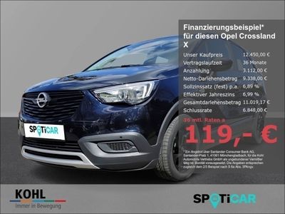 gebraucht Opel Crossland X Limited Edition 1.2 Klima Tempom PDC