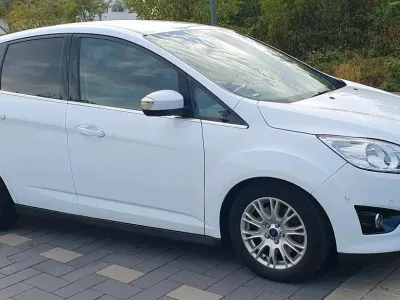 Gebraucht Ford C-MAX Titanium 150 PS (110 kW) 2011 Weiß Van / Kleinbus