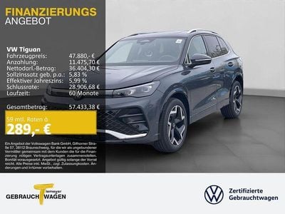 Neu VW Tiguan R-line 150 PS (110 kW) 2026 Grau SUV