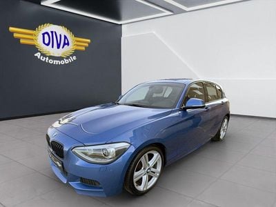 Begagnad BMW 125 M Sport 218 HK (160 kW) 2012 Blå Halvkombi