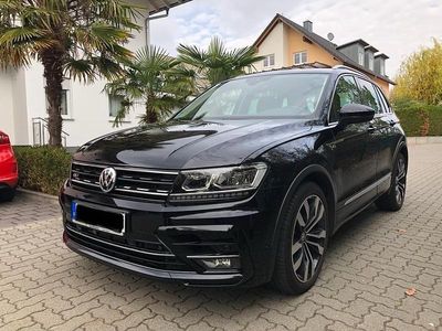 Brugt VW Tiguan R-line 190 HK (139 kW) 2017 Sort SUV