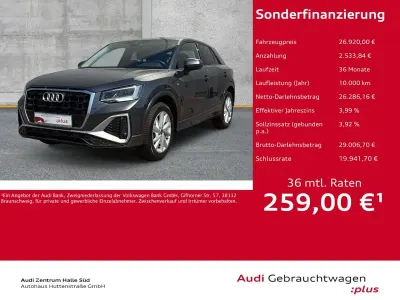 Gebraucht Audi Q2 S-Line 116 PS (85 kW) 2025 Grau SUV