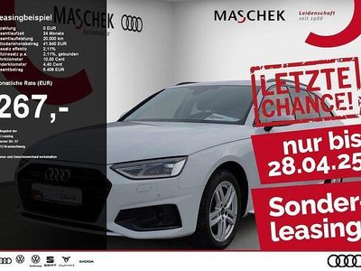 Gebraucht Audi A4 Advanced Plus 204 PS (150 kW) 2024 Gletscherweiss Kombi