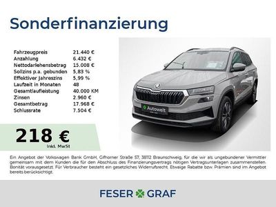 Gebraucht Skoda Karoq Ambition 116 PS (85 kW) 2022 Stahlgrau SUV