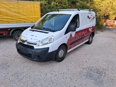 Gebraucht Citroën Jumpy 90 PS (66 kW) 2015 Weiß Van / Kleinbus