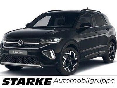 Gebraucht VW T-Cross R-line 150 PS (110 kW) 2024 Deep black perleffekt SUV