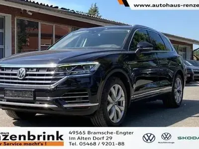 Gebraucht VW Touareg Atmosphere 286 PS (210 kW) 2019 Deep black perleffekt (metallic) SUV