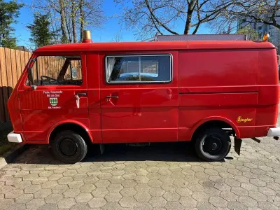 Brugt VW LT 90 HK (66 kW) 1985 Rød MPV