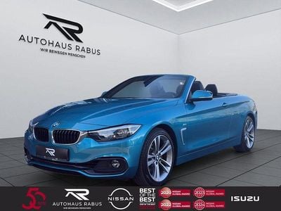 Second-hand BMW 430 Cabriolet Sport Line 252 CP (185 kW) 2018 Albastru Cabrio