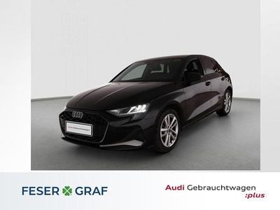 Mythosschwarz metallic Gebraucht 2025 Audi A3 Ambiente Limousine | 29.980 € (Guter Preis)
