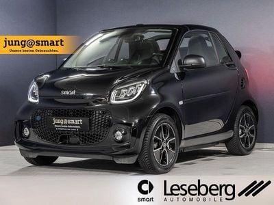 Schwarz Gebraucht 2024 Smart ForTwo Electric Drive Passion Cabrio | 18.970 € (Fairer Preis)