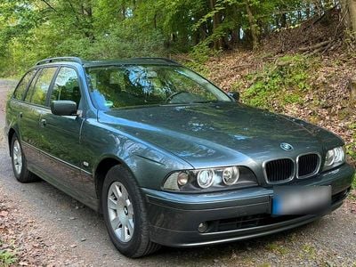 Brugt BMW 520 136 HK (100 kW) 2002 Sølv Stationcar