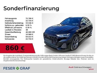 Second-hand Audi Q8 S-Line 286 CP (210 kW) 2025 Negru SUV