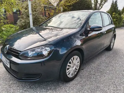Usata VW Golf VI Team 80 CV (58 kW) 2009 Blu Utilitaria