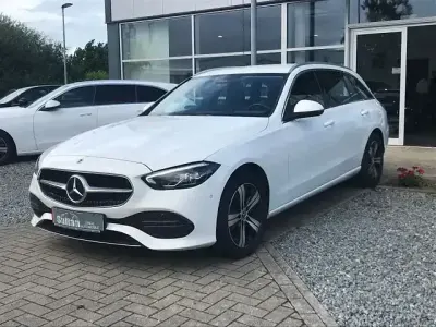 Brugt Mercedes C220 Avantgarde 220 HK (161 kW) 2022 Hvid Sedan