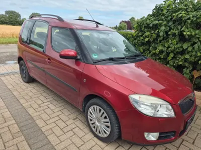 Gebraucht Skoda Roomster Style 105 PS (77 kW) 2007 Rot Van / Kleinbus