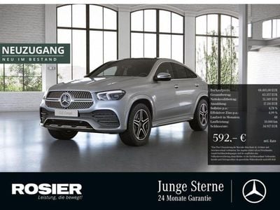 Silber / hightechsilber (metallic) Gebraucht 2022 Mercedes GLE350 AMG Coupé | 68.465 € (Fairer Preis)