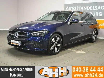 Gebraucht Mercedes C220 Avantgarde 220 PS (161 kW) 2021 Blau Limousine