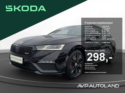 Gebraucht Skoda Octavia RS 200 PS (147 kW) 2022 Schwarzmagic perleffekt Kombi