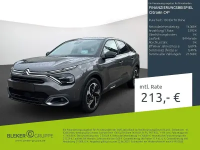 Gebraucht Citroën C4 PureTech 131 PS (96 kW) 2023 Grau SUV