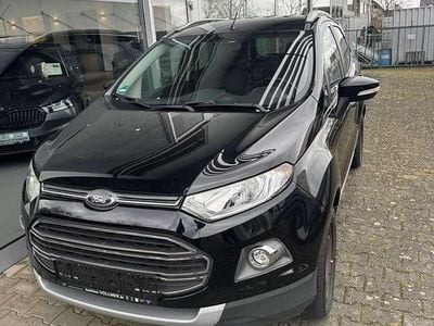 Gebraucht Ford Ecosport Titanium 125 PS (91 kW) 2016 Pantherschwarz metallic SUV