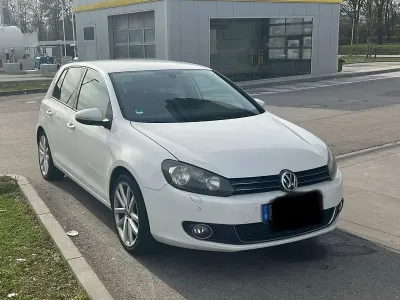 Brugt VW Golf VI Highline 160 HK (117 kW) 2009 Hvid Hatchback