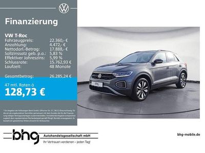 Gebraucht VW T-Roc Life 116 PS (85 kW) 2025 Grau SUV