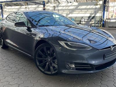 Gebraucht Tesla Model S Performance 580 kW (789 PS) 2018 Blau Kleinwagen