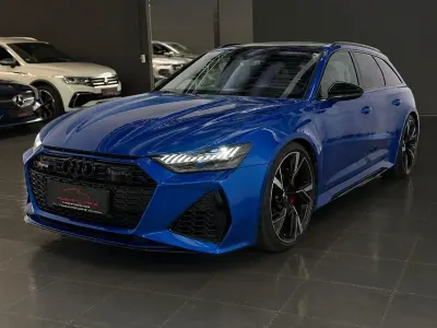 Begagnad Audi RS6 Sport 600 HK (441 kW) 2020 Blå Kombi