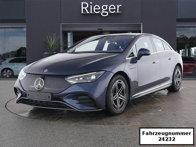 Metalliclack sodalithblau (metallic) Gebraucht 2024 Mercedes EQE350 AMG Limousine | 49.990 € (Fairer Preis)