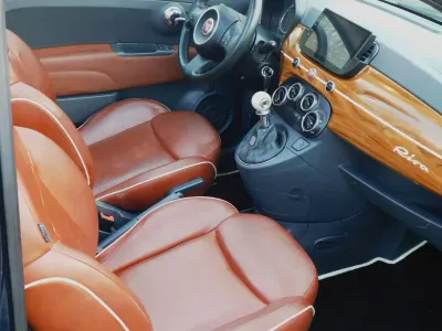 Usata Fiat 500C Abarth 69 CV (50 kW) 2013 Blu Cabrio