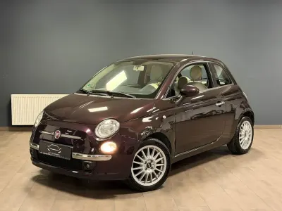 Gebraucht Fiat 500 Lounge 69 PS (50 kW) 2013 Violet Kleinwagen