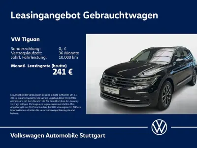Gebraucht VW Tiguan Life 150 PS (110 kW) 2023 Schwarz SUV