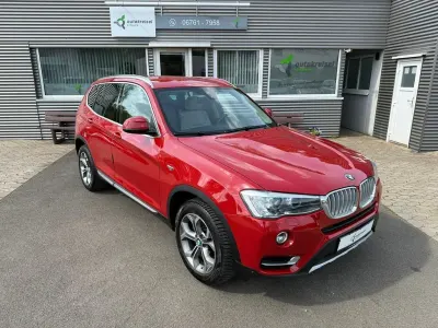Używany BMW X3 xLine 258 KM (189 kW) 2016 Czerwony SUV