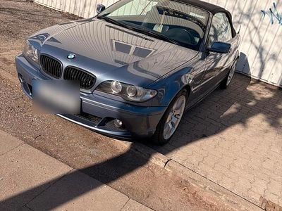 Gebraucht BMW 318 143 PS (105 kW) 2003 Blau Cabrio