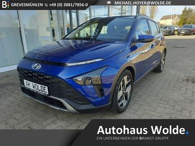 Gebraucht Hyundai Bayon Intro Edition 101 PS (74 kW) 2021 Blau SUV