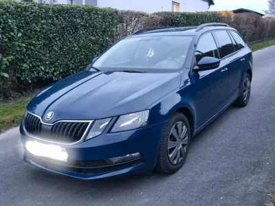 Gebraucht Skoda Octavia G-TEC Ambition 110 PS (80 kW) 2018 Blau Kombi